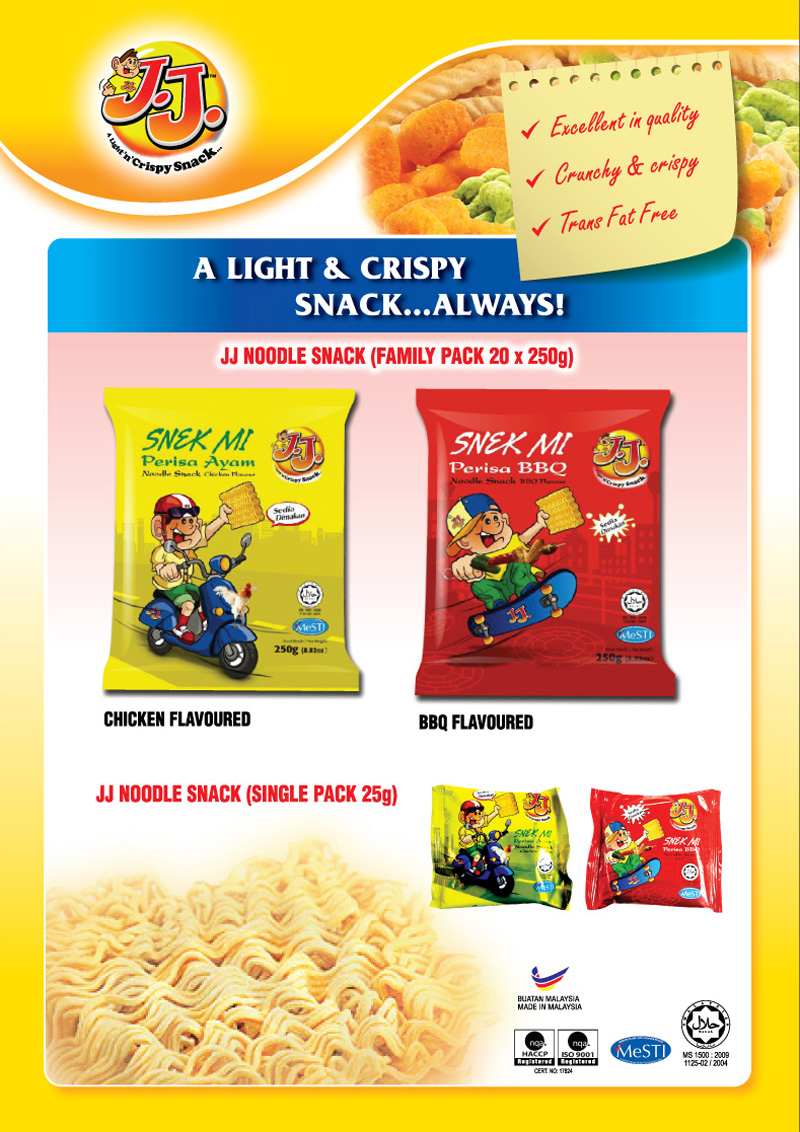 Carjen JJ Snack Noodle Flyer